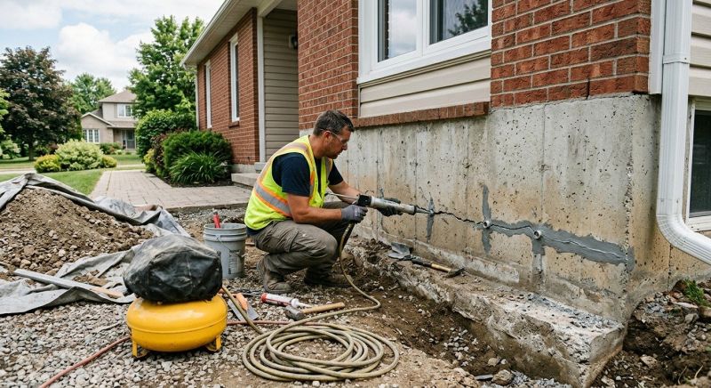 Basement Foundation Repair in Lincoln County, TN