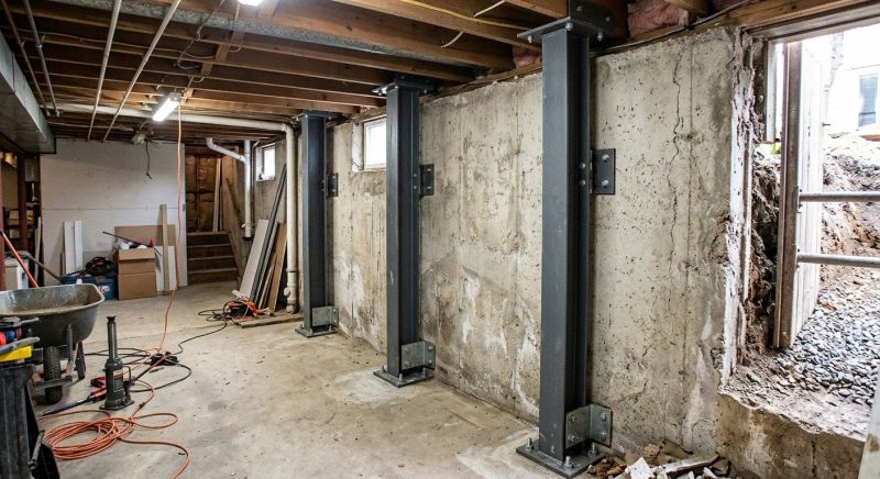 Basement Stabilization in Fayetteville, TN