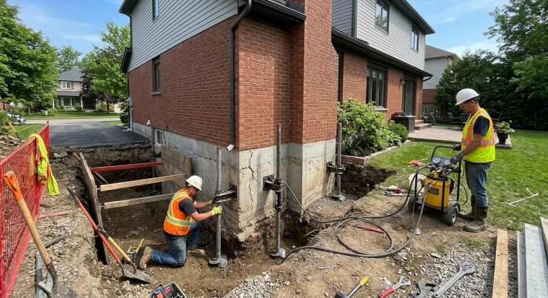 Basement Underpinning in Fayetteville, TN