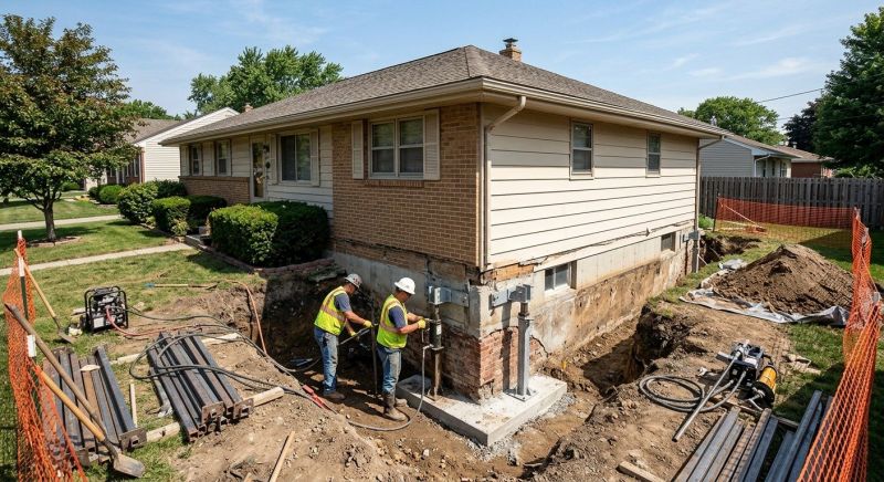 Building Foundation Repair in Lynchburg, TN