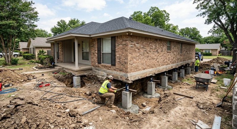 Concrete Foundation Leveling in Harvest, AL