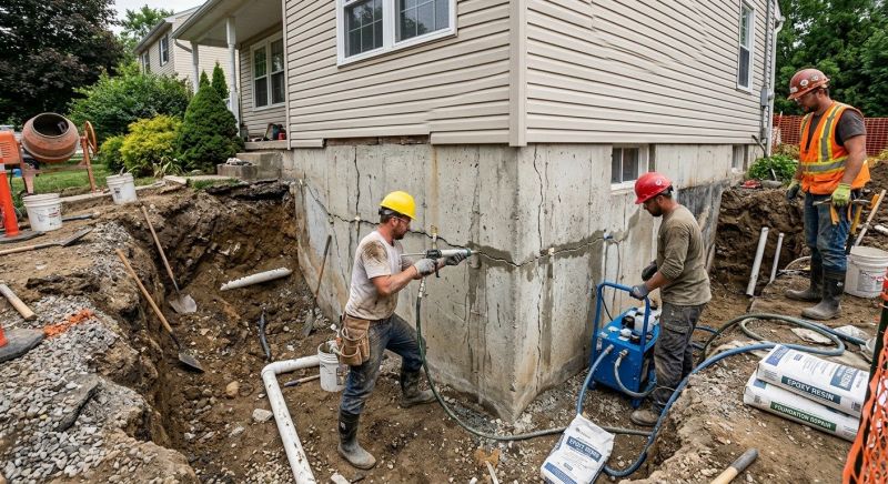 Concrete Foundation Repair in Harvest, AL