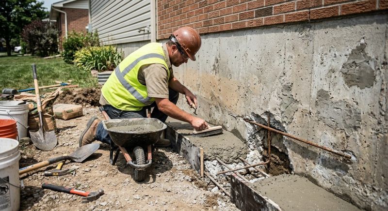 Concrete Foundation Repair in Fayetteville, TN