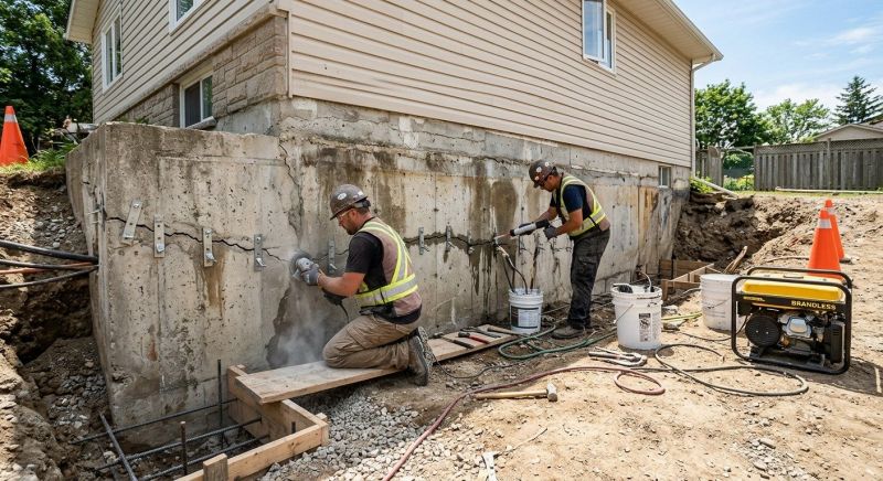 Concrete Foundation Repair in Marshall County, TN