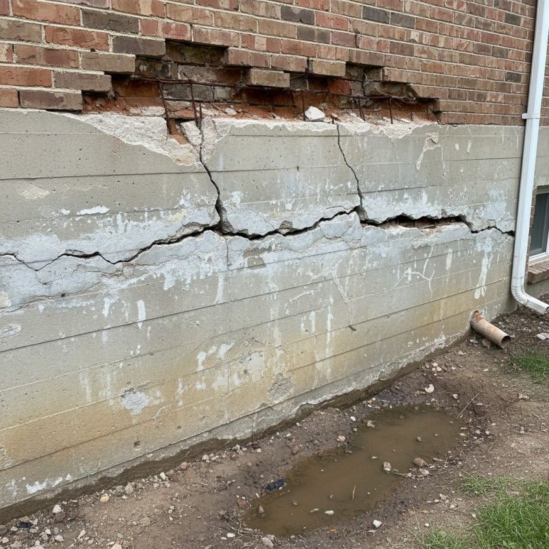 Cracked Foundation Repair in Lincoln County, TN