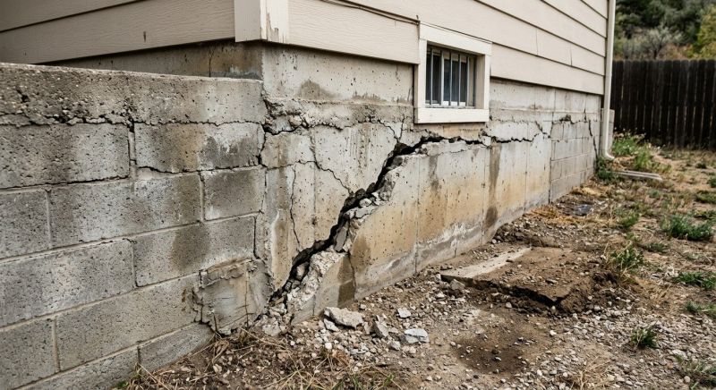 Cracked Foundation Repair in Lincoln County, TN