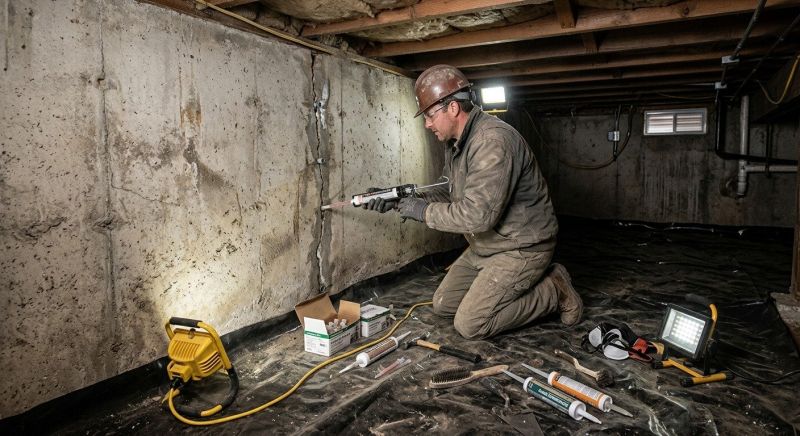 Crawl Space Leveling in Fayetteville, TN