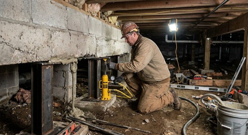 Crawlspace Foundation Repair in Fayetteville, TN