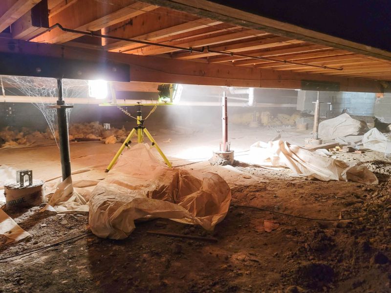 Crawlspace Foundation Repair in Marshall County, TN