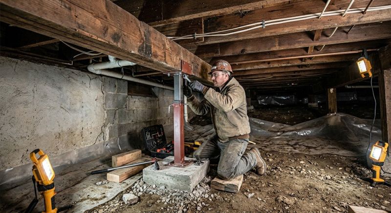 Crawlspace Foundation Repair in Shelbyville, TN