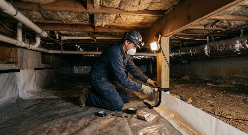 Crawlspace Repair in Fayetteville, TN