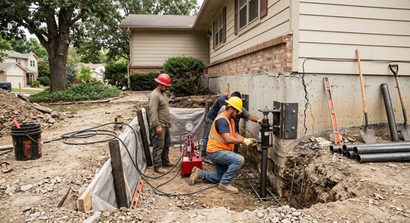 Foundation Damage Repair in Marshall County, TN