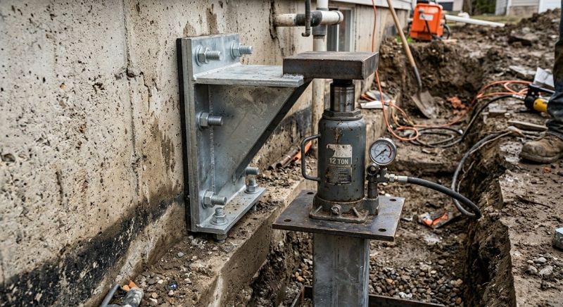 Foundation Jacking in Fayetteville, TN