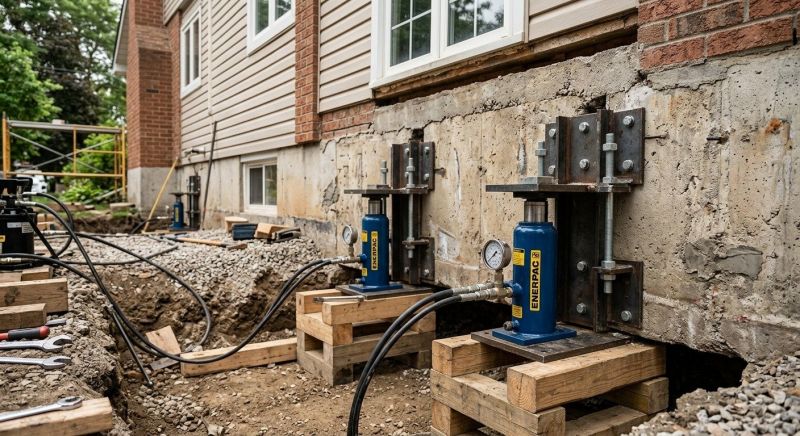 Foundation Jacking in Lynchburg, TN