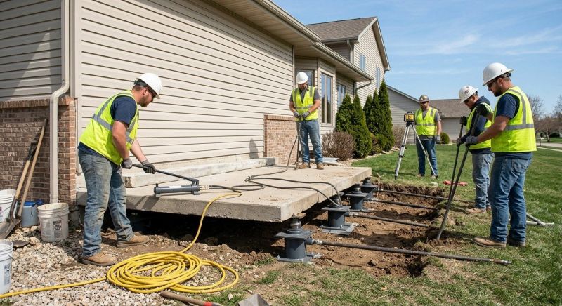 Foundation Lifting in Fayetteville, TN