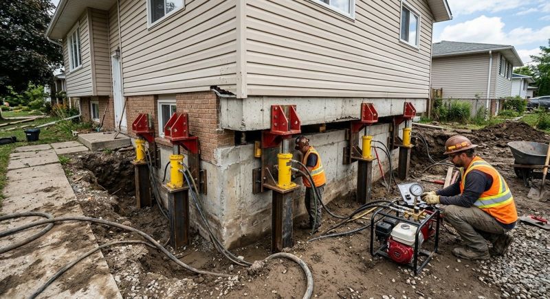 Foundation Lifting in Lynchburg, TN