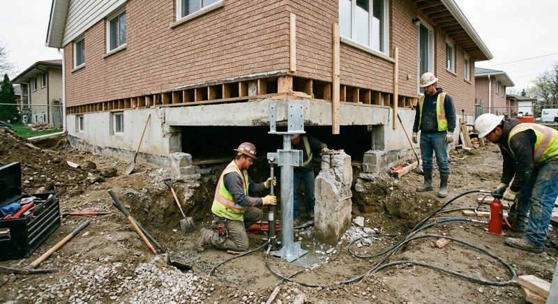 Foundation Pier Repair in Fayetteville, TN