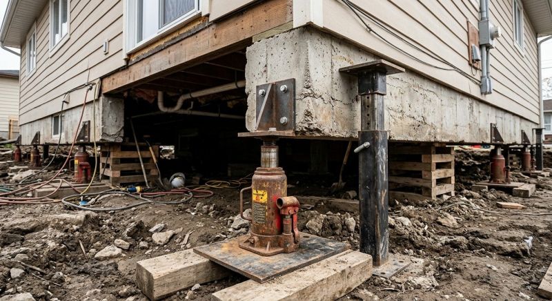 Foundation Raising in Fayetteville, TN