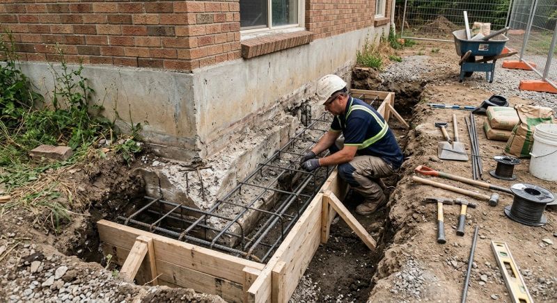 Foundation Repair in Marshall County, TN