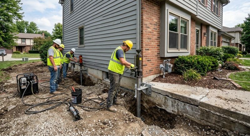 Foundation Stabilizing in Harvest, AL