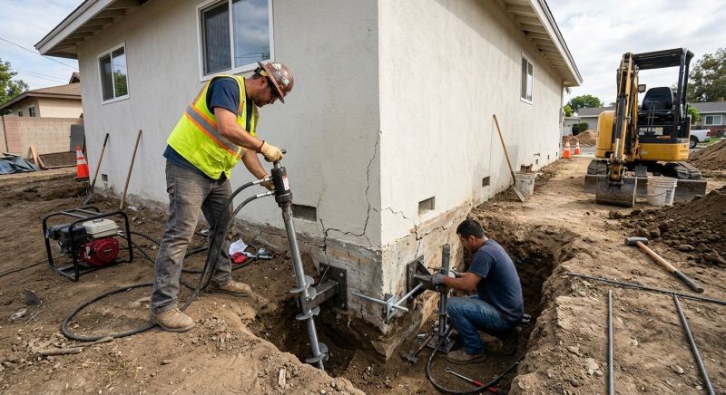 Foundation Stabilizing in Hazel Green, AL