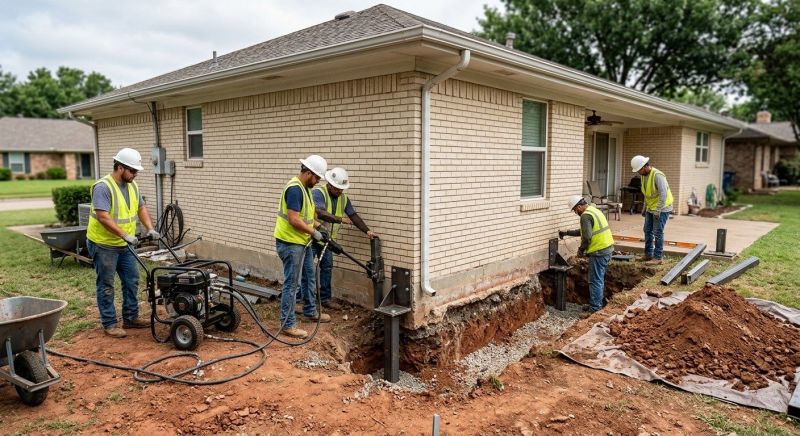 Foundation Stabilizing in Fayetteville, TN