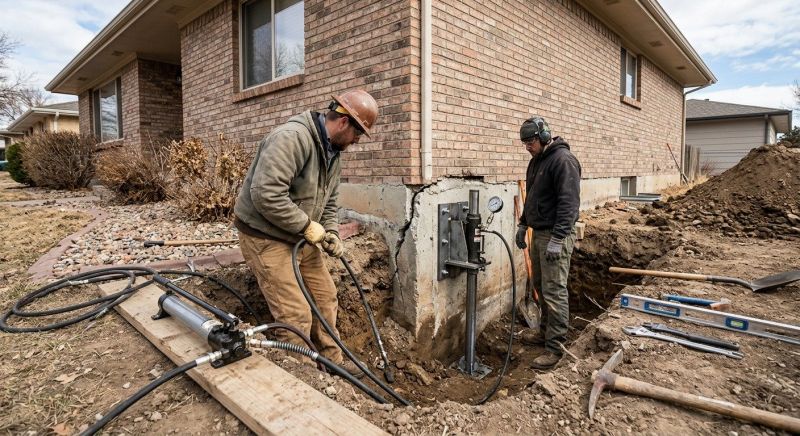 Foundation Stabilizing in Fayetteville, TN