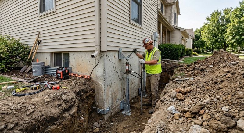 Foundation Stabilizing in Fayetteville, TN