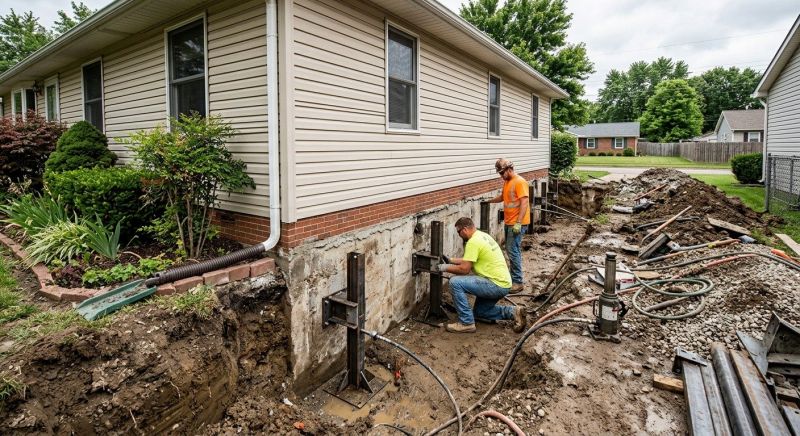 Foundation Stabilizing in Shelbyville, TN