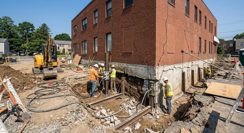Foundation Strengthening in Fayetteville, TN