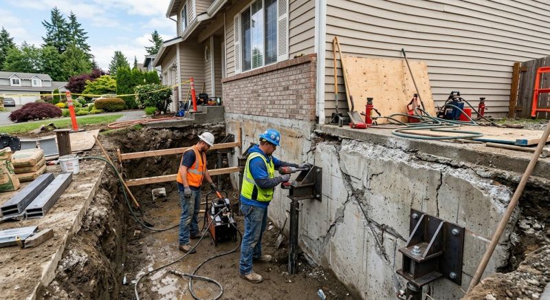 Foundation Structural Repair in Harvest, AL