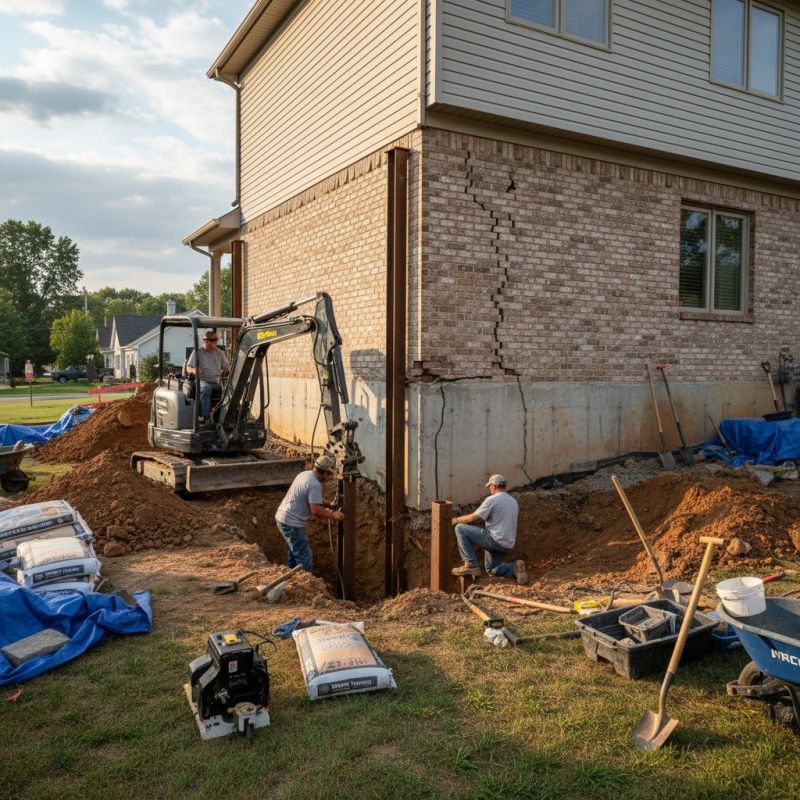 Foundation Structural Repair in Hazel Green, AL