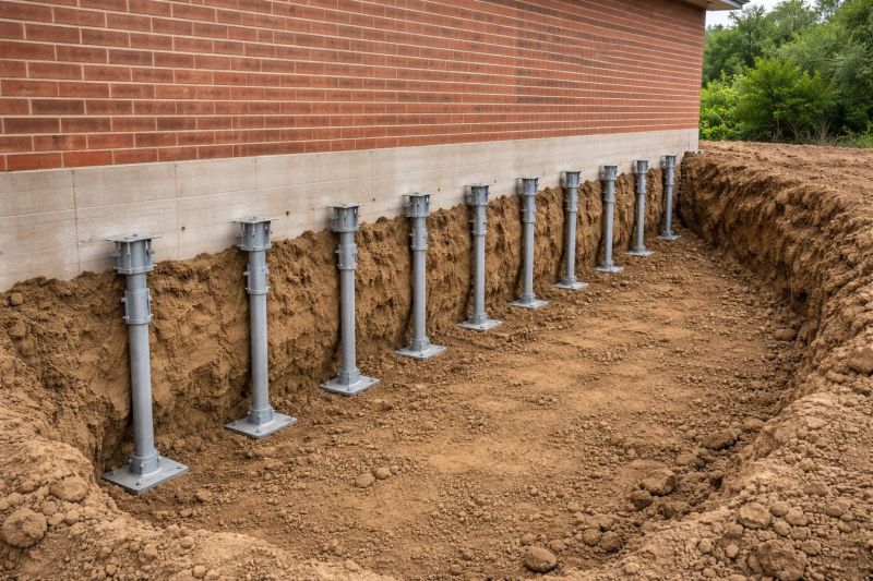 Helical Pile Installation in Fayetteville, TN