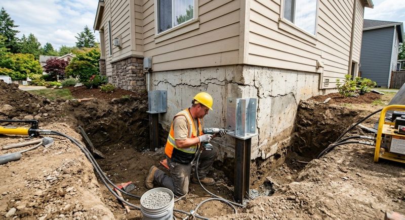 Home Foundation Repair in Harvest, AL