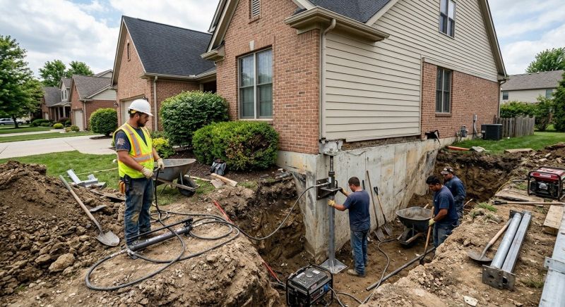 Home Foundation Repair in Marshall County, TN