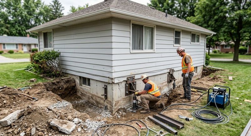 Home Foundation Repair in Marshall County, TN