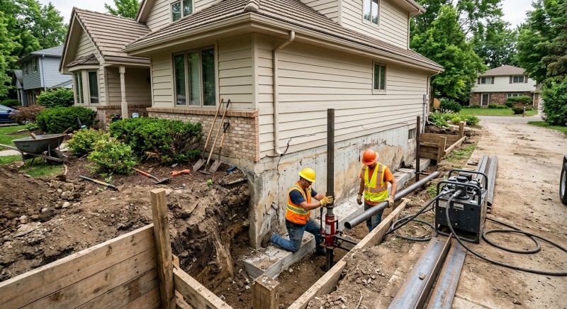 Home Foundation Repair in Shelbyville, TN