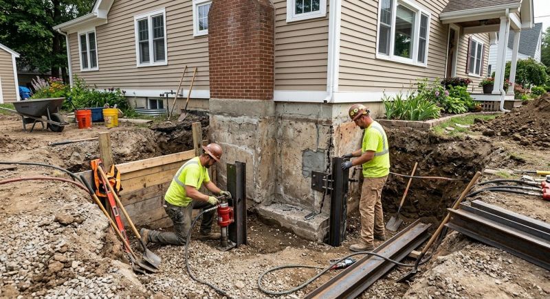 House Foundation Repair in Harvest, AL
