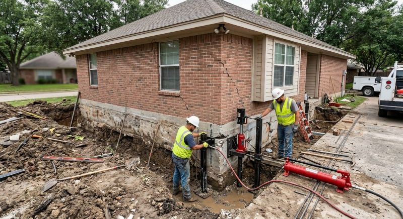 House Foundation Repair in Fayetteville, TN