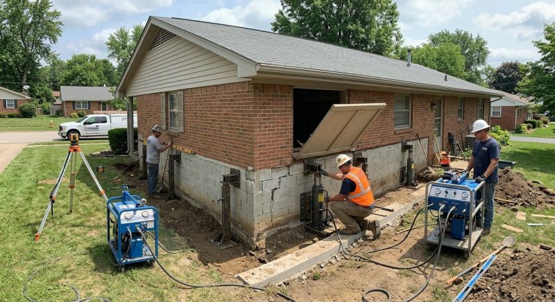 House Leveling in Fayetteville, TN