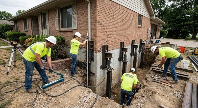 House Leveling in Shelbyville, TN