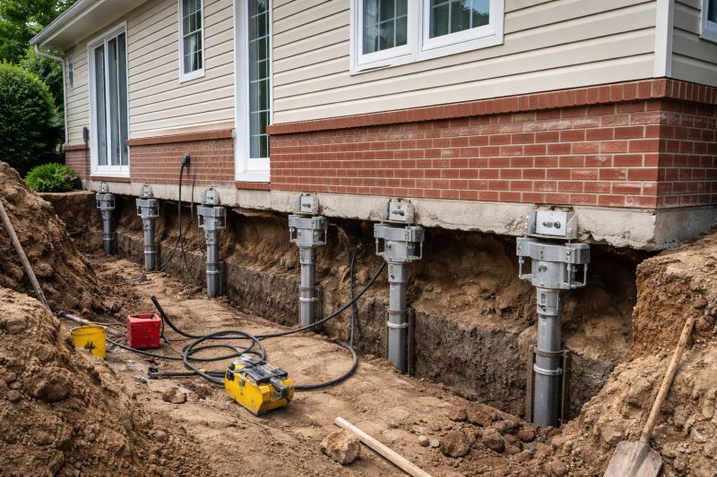 House Underpinning in Fayetteville, TN