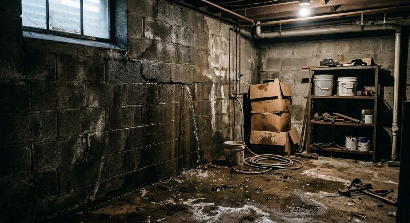 Leaking Foundation Repair in Fayetteville, TN