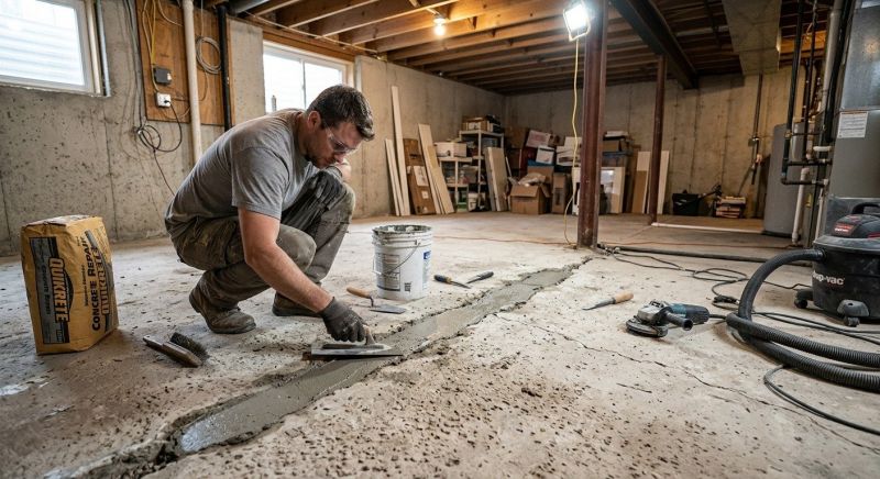 Slab Foundation Repair in Fayetteville, TN