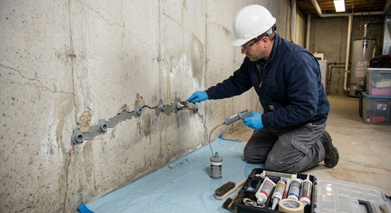 Structural Crack Repair in Fayetteville, TN