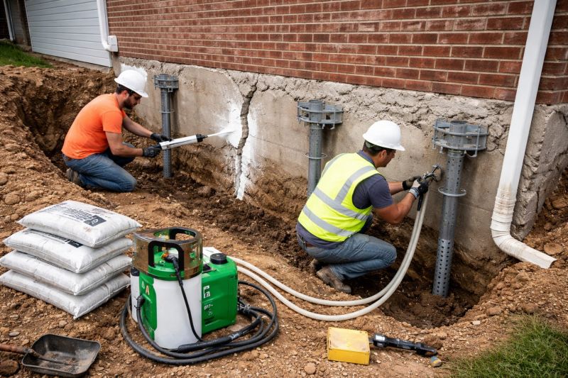 Structural Foundation Repair in Harvest, AL