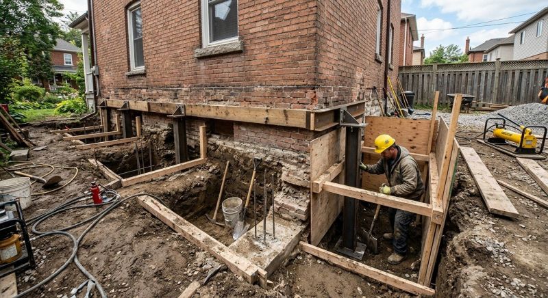 Underpinning Repair in Fayetteville, TN